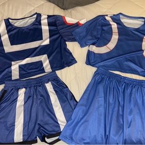 Entire lot of my hero academia/anime clothing and merchandise.